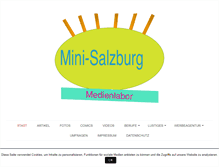 Tablet Screenshot of minisalzburg-online.spektrum.at